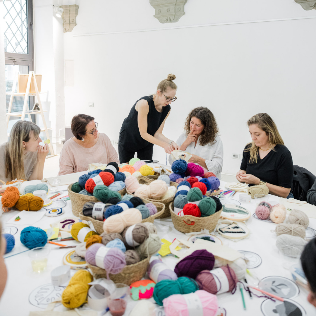 Artigiani in Ditta - Punch Needle Workshop con Anna Rose