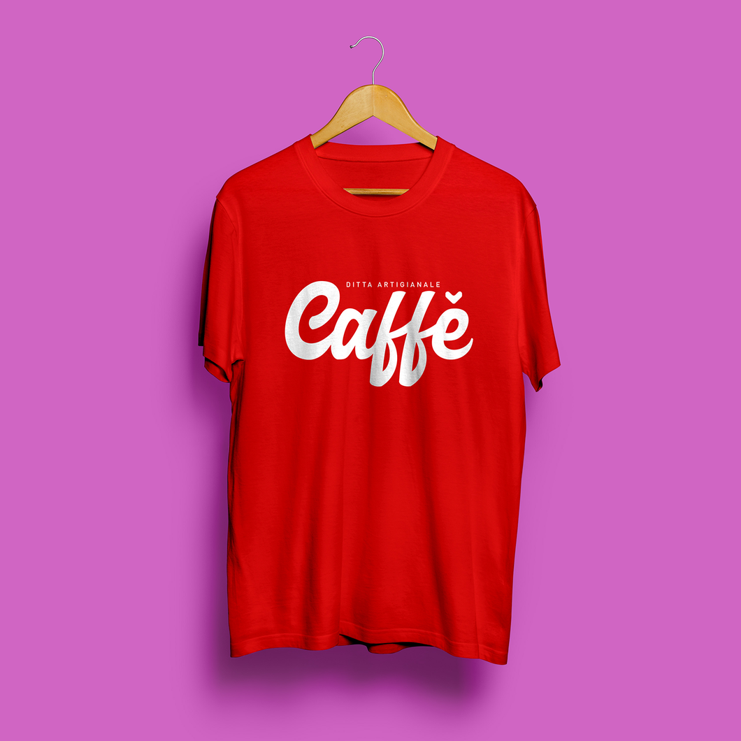 T shirt 2025 rossa uomo